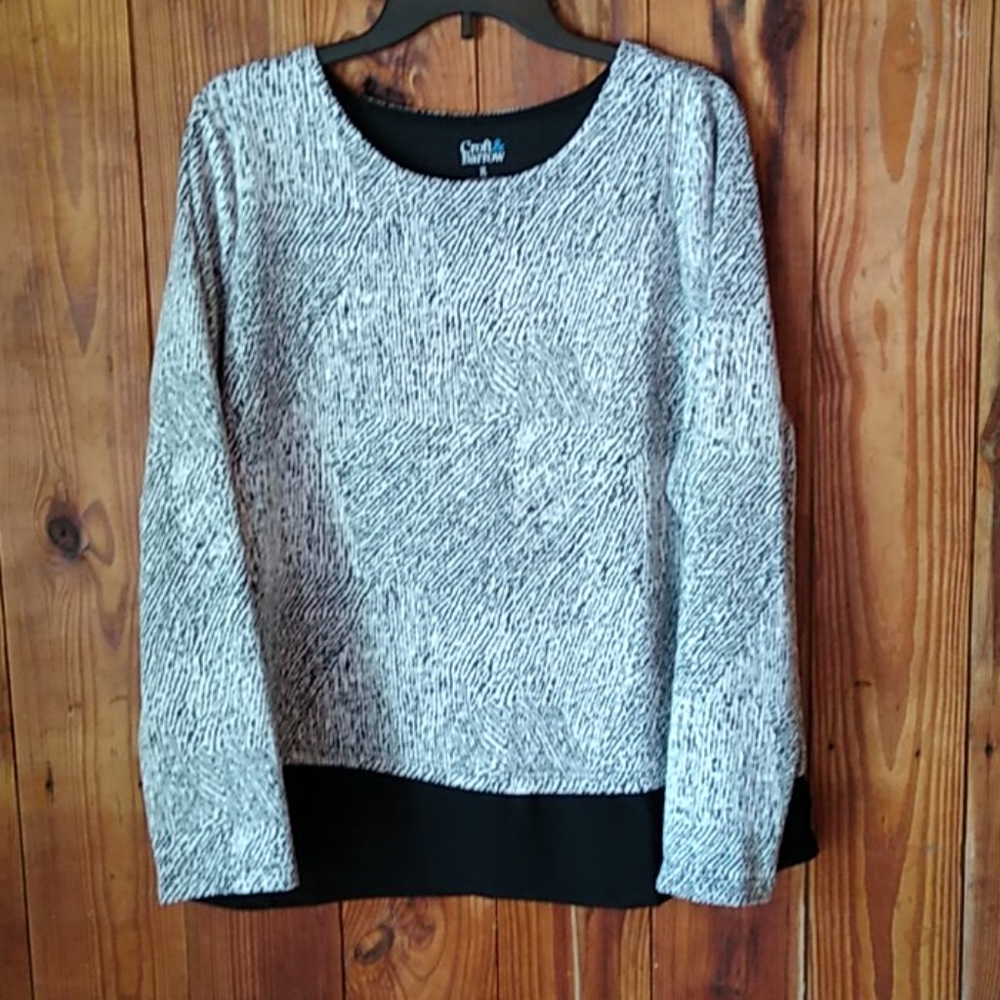 Croft & Barrow Top, Size XL, Cozy, Long Sleeve